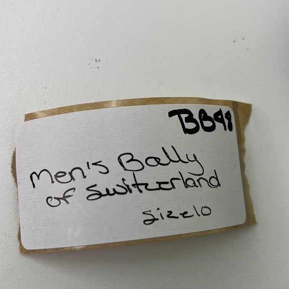 Bally of Switzerland Men's smooth black leather lace up oxfords - Picture 11 of 11